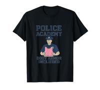 Police Academy Body Armor inclus Pochoir imprimé T-Shirt