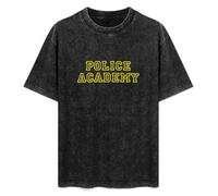 Police Academy Film Movie T-Shirt Mens Unisex Black Tees M