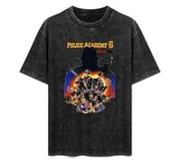 Police Academy Movie Poster T-Shirt Mens Unisex Black Tees M