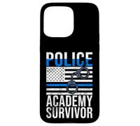Police Academy Survivor Police Police Coque pour iPhone 15 Pro Max