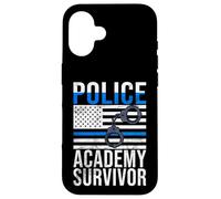 Police Academy Survivor Police Police Coque pour iPhone 16