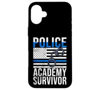 Police Academy Survivor Police Police Coque pour iPhone 16 Plus
