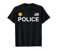 Police américaine, Flic, Officier, shérif, Policier, policiers T-Shirt