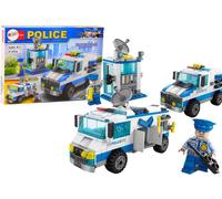 Police Block Set Voiture de police Bâtiment 271 El