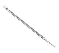POLICE Bracelet Homme Acier Inoxydable 32024723, Länge: 185+25MM, Métal non précieux, Pas de gemme