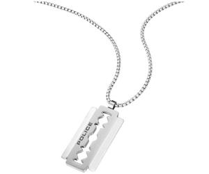 Police Collier pour hommes Acier inoxydable PEAGN0005501