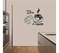 Police d'art Autocollant mural PVC Slogan Mural Bar Café Salon Bureau Bar Décoration Mur Fond Autocollant