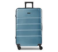 Police Dublin 4 roues Valise cabine L 75 cm avec soufflet d'extension bleu