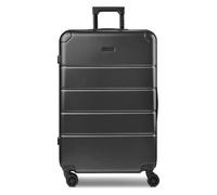Police Dublin 4 roues Valise cabine L 75 cm avec soufflet d'extension noir