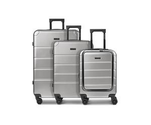 Police _Dublin_Parent, Gris-taupe, 3-Set, Bagages rigides