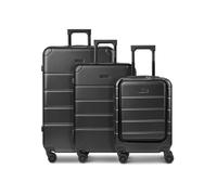 Police _Dublin_Parent, Noir , 3-Set, Bagages rigides