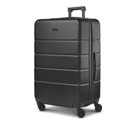 Police Dublin 4 roues Valise cabine L 75 cm avec soufflet d'extension noir