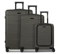POLICE Ensemble de bagages olive, Taille One Size