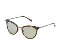 Police, Femme, Accessoires, Brun, Taille: 51 MM Impact 5 Spl189 Lunettes de soleil