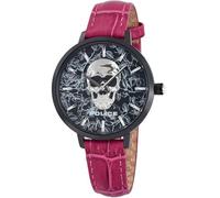 Police Femme Analogique Quartz Montre avec Bracelet en Cuir PL.16032MSB/06