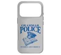 Police Grammaire pour Servir et corriger Coque pour iPhone 17 Pro