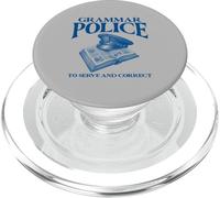 Police Grammaire pour Servir et corriger PopSockets PopGrip pour MagSafe