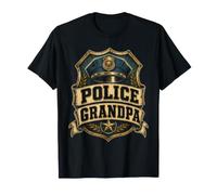 Police, Grand-père, Agent des Forces de l'ordre T-Shirt