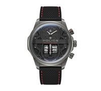 POLICE Homme Analogique Quartz Montre avec Bracelet en Silicone PEWJM0006505
