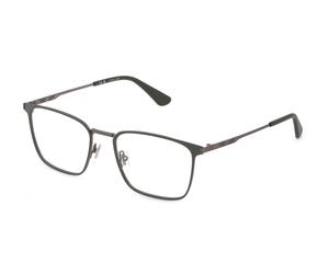 Police Homme Police VPLQ70 CODE 7 622 Montures optiques Métal Gris Carré