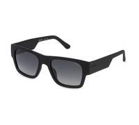 Police Homme SPLP23 OCEAN MAXI 1 U28P Lunettes de soleil Injecté Noir Fumée Carré Ombré