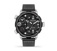 Police Hommes Analogique Quartz Montre avec Bracelet en Cuir PEWJB2195341