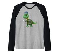 Police judiciaire Détective T-Rex Manche Raglan