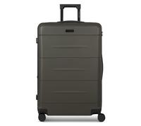 Police London 4 roues Valise cabine 74 cm avec soufflet d'extension olive