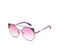 Police - Lunettes de soleil en métal avec filtre UV - Femme - Accessoires - Violet - Taille: ONE Size