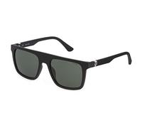 Police Lunettes de soleil homme, noir mat, 55