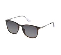 Police Lunettes de soleil Spld47-550752 Marron dégradé Homme
