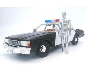 POLICE MÉTROPOLITAINE CHEVROLET CAPRICE 1987 TERMINATOR 2 1/18 feu vert 19105