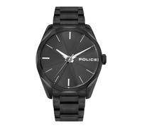Police Mixte Adulte Analogique-Numérique Quartz Montre avec Bracelet en Acier Inoxydable