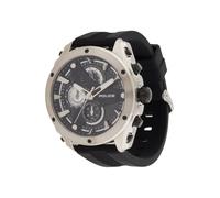 POLICE Montre à affichage analogique 'Wyvern' noir / argent, Taille 1