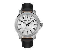 Police Montre à Quartz analogique pour Homme avec Bracelet en Cuir PEWJA2207801, Noir