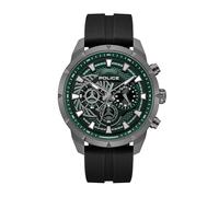 Police - Montre Duo-Time Neist - Quartz Mouvement de Montre - Largeur du boîtier: 50.5 mm - Acier Inoxydable - Green - 5 ATM