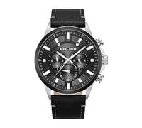 Police - Montre Fonction Kismet - Quartz Mouvement de Montre - Largeur du boîtier: 47 mm - Acier Inoxydable - Black - 5 ATM