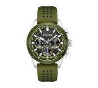 Police Montre Fonction Motion Green