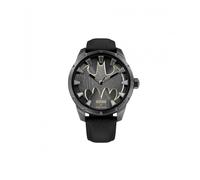 Police Montre The Bat Quartz Acier inoxydable 45 mm Gris foncé/Or 5 ATM