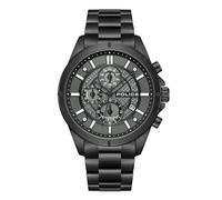 Police Montres Burbank PEWGI0054004 Montre avec bracelet en acier inoxydable Noir Sport Luxe