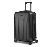 Police New York 4 roues Valise cabine M 62 cm avec soufflet d'extension gris