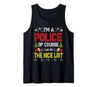 Police of Course on The Nice List Ugly Christmas Sweater Débardeur