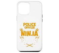 Police Officer by Day Ninja by Night - Meilleur Officier de Police Coque pour iPhone 12 Pro Max