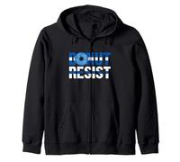 Police Officer - Donut Resist - Thin Blue Line Cop Policeman Sweat à Capuche