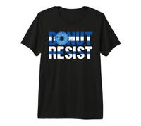 Police Officer - Donut Resist - Thin Blue Line Cop Policeman T-Shirt Haut de Gamme