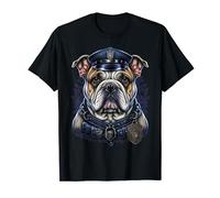 Police officier Bulldog policier T-Shirt