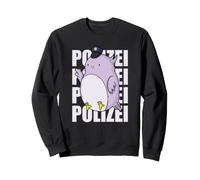 Police Oiseau Policier avec Casquette Sweatshirt