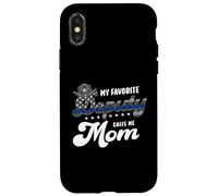 Police ou Application de la Loi ou Mon Adjoint préféré m'appelle Maman Coque pour iPhone X/XS