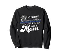 Police ou Application de la Loi ou Mon Adjoint préféré m'appelle Maman Sweatshirt