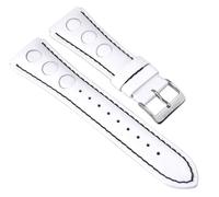 Police P-Matrix Bracelet Montre 24mm Cuir Blanc PL10811JS-14A